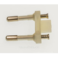 plugue inserir oriente médio 4.0mm 4.8mm pinos ocos francês alemanha plugue inserir (plugue redondo, 10 / 16a plug, alemanha plug insert)